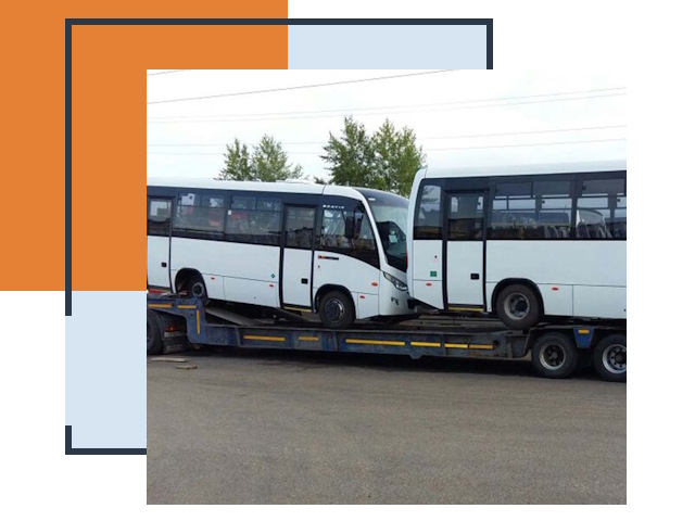 Перевозка автобусов и грузовиков с креплением в Белгороде